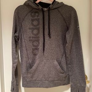Adidas grey hoodie
